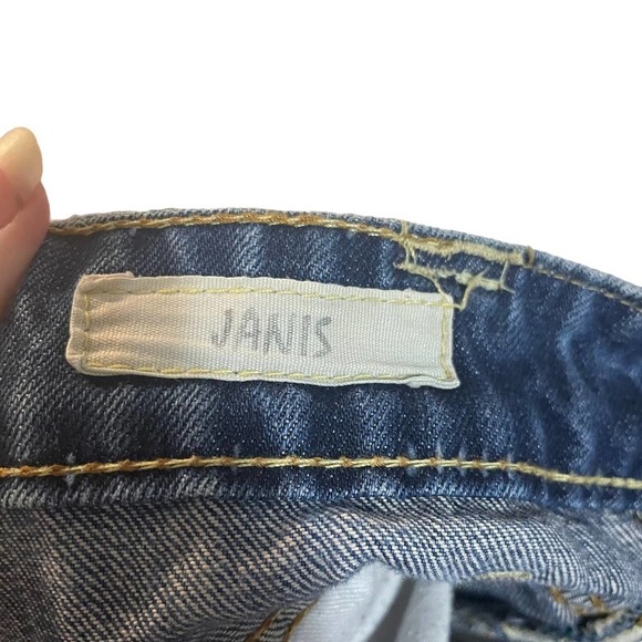 Taverniti So Distressed Janis Bootcut Mid Rise Jeans - Picture 8 of 11